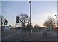 Fleming Way at the junction of Gatwick Road