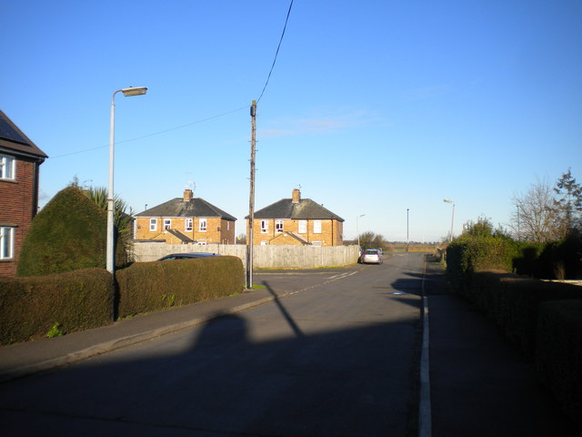 East end of Park Crescent, Thorney