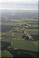 Louth Navigation from Alvingham towards Louth: aerial 2017