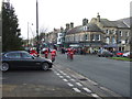 Cycling Santas, Ilkley