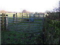 Livestock pen near the River Wharfe