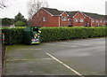 Salvation Army donations bin near Canonmoor Street, Hereford