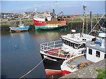 NO8270 : Gourdon - Fishing Boats by Colin Smith