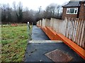 New path and steps to Hollington Stream