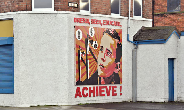 Mural, Susan Street, Belfast (January 2017)