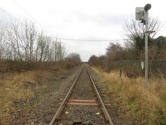 Railway line, Backworth