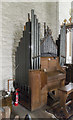 SK8059 : Organ, St Giles' church, Holme by Julian P Guffogg