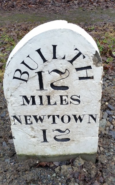 Milestone - Builth Wells 12