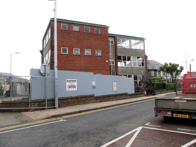 Demolition Of The B Block Of The Former... © Eric Jones Cc-by-sa/2.0 ...