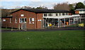 West side of Hafren Junior School, Newtown