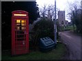 Stoke Rochford: the telephone box