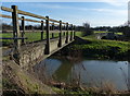 Footbridge across the River Soar