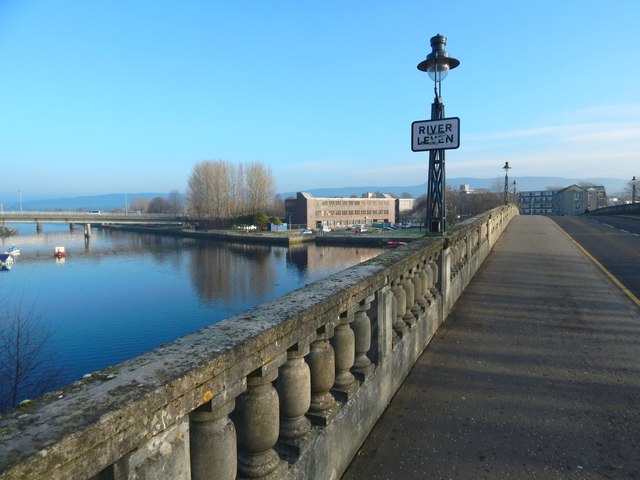 Dumbarton Bridge © Lairich Rig :: Geograph Britain And Ireland