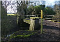 Footbridge across the Whetstone Brook