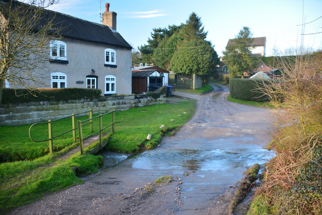 Ford at Draycott in the Moors