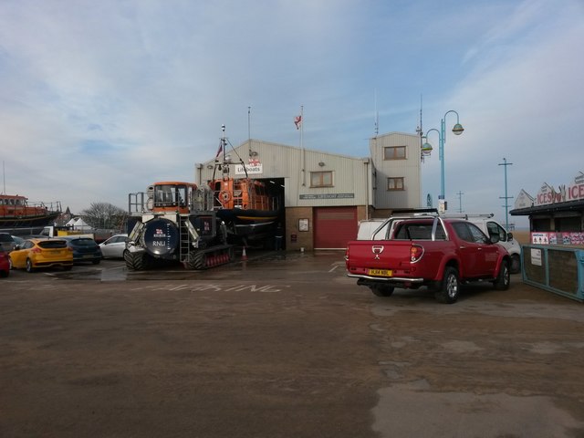 Skegness: the lifeboat station
