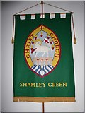 TQ0343 : Christ Church, Shamley Green: banner (a) by Basher Eyre