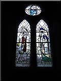 TQ0343 : Christ Church, Shamley Green: stained glass window (c) by Basher Eyre