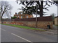 Big house behind big wall