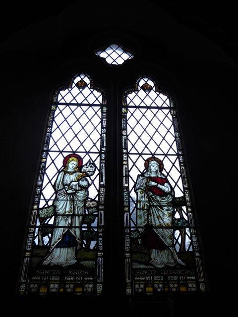 Holy Trinity, Bramley: stained glass window (e)
