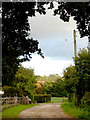 Farm road near Willeymoor Lock, Cheshire