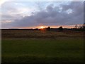 SU2312 : Sunset across Ocknell Plain by David Lally