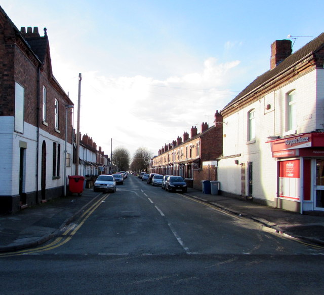 West along Laura Street, Crewe © Jaggery :: Geograph Britain and Ireland