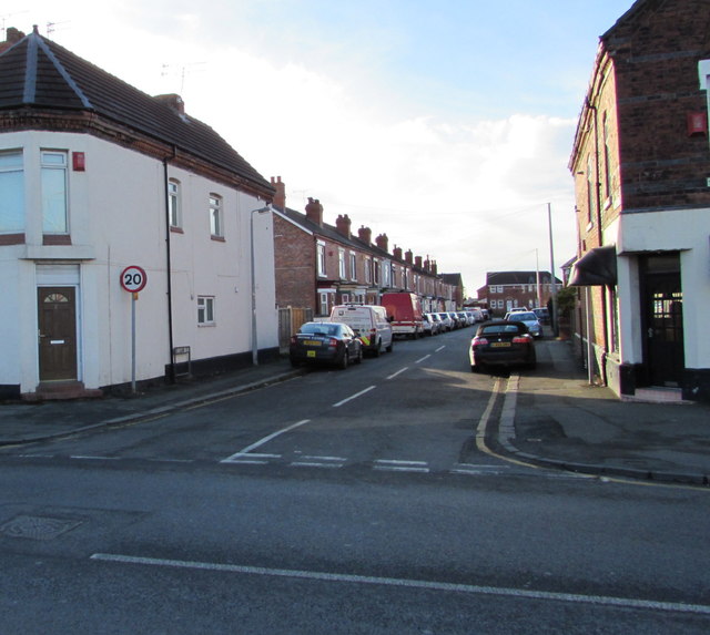 West along St Clair Street, Crewe © Jaggery :: Geograph Britain and Ireland