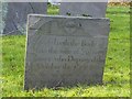 Belvoir Angel headstone, Burton Lazars churchyard