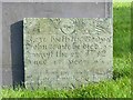 Belvoir Angel headstone, Burton Lazars churchyard