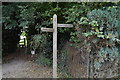 Signpost at Garthfield Farm