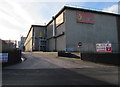 Bulk Grain Lorries entrance to North Western Mills, Crewe