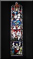 SO6441 : Stained glass window, Ashperton church by Philip Halling