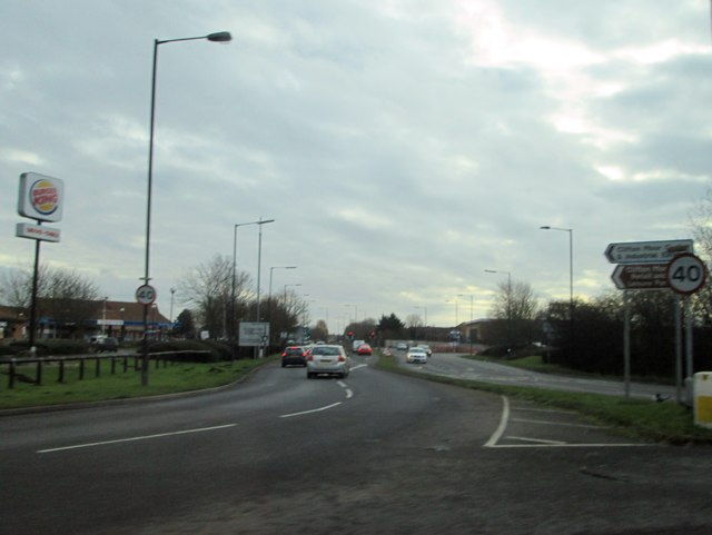 Clifton Moor Gate into retail park ... © Martin Dawes :: Geograph ...