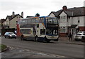 SO5038 : Stagecoach doubledecker, Ross Road, Hereford by Jaggery