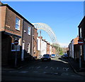 No Entry signs, Greek Street, Runcorn