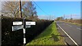 Road sign beside Fernhill Farm on Fern Road