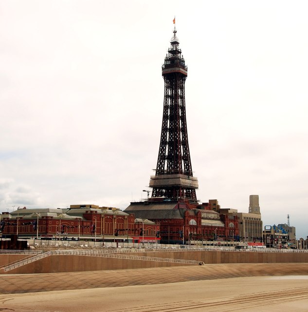 Blackpool Tower from the North Pier