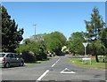 Tullyhappy Lane at its junction with the A28 (Gosford) road