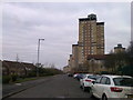 High flats in Muirhouse