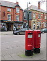 Queen Elizabeth II pillarboxes, High Street, Prestatyn