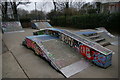 TQ2990 : Skate park, Alexandra Palace by Christopher Hilton