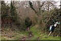 A footpath heading west towards Penhill and Muddlebridge