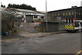 Fenced-off site, Factory Road, Newport