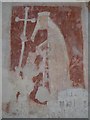 SO9531 : Wall painting, Oxenton church by Philip Halling