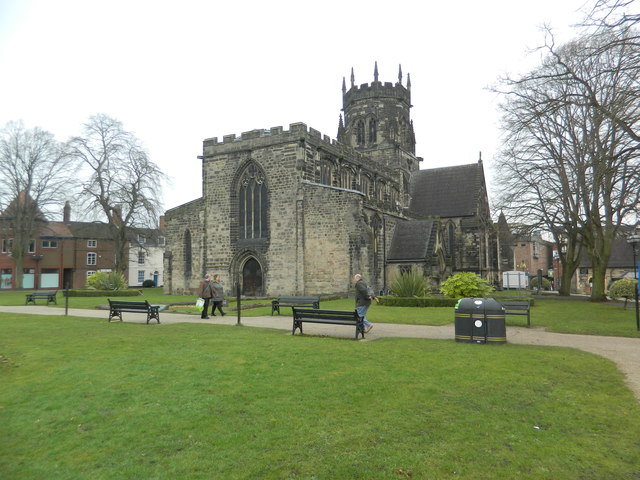 The Collegiate Church of St Mary, Stafford