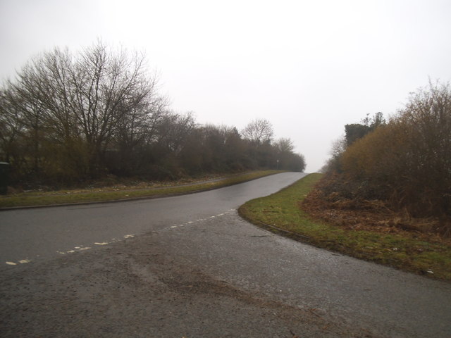 Gaddesden Row from an unnamed road