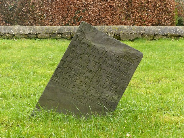 Belvoir Angel headstone, St Lawrence's Churchyard, Sedgebrook