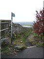 Queensbury Bridleway 35 at Roper Lane