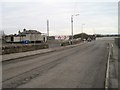 View south on Langmuir Road towards Bargeddie railway station